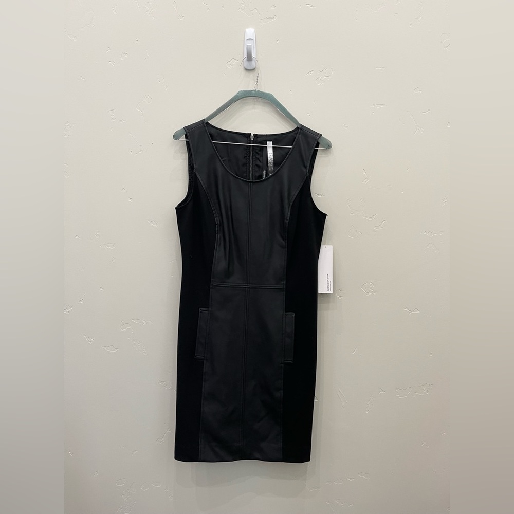 NWOT Kenzie Imitation Leather Dress Size: Medium